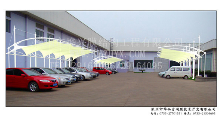 膜結(jié)構(gòu)車棚，如何抗臺(tái)風(fēng)