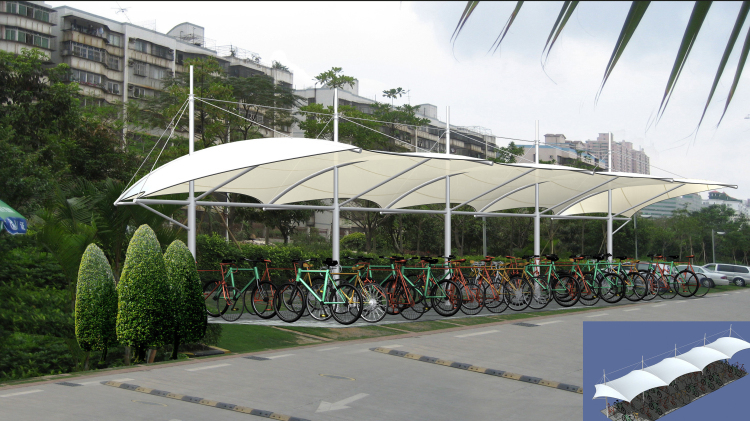 膜結(jié)構(gòu)車棚清潔——膜面有污垢你及時清理了嗎？