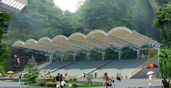 膜結(jié)構(gòu)看臺(tái)