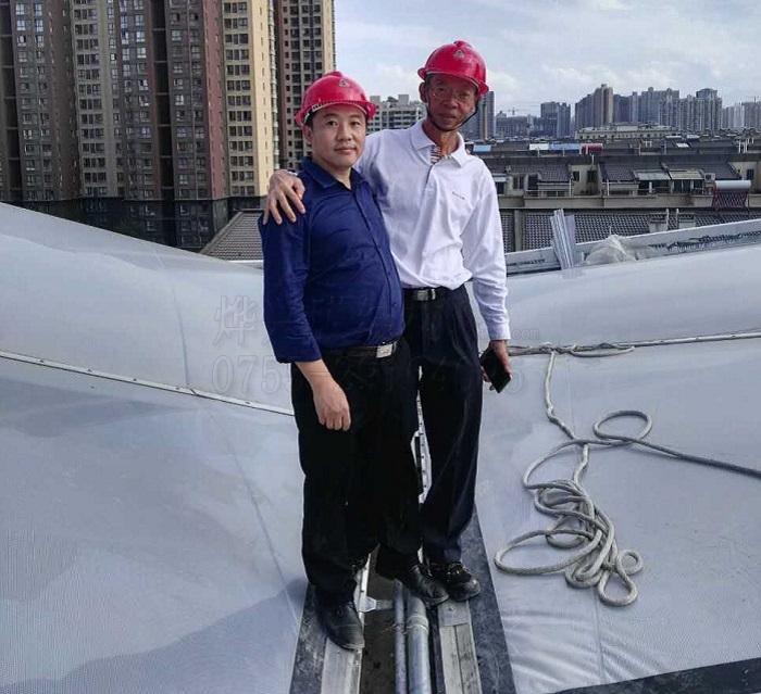 泰國客戶三顧燁興考察膜結構項目之旅